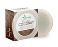 Solid Shampoo Bar and Conditioner Effect Hair Soap – 100% Organic Shampoo Bars for Hair with All Natural Plant Based Essential Oils and Zero Waste Biodegradable Packaging (Coconut)